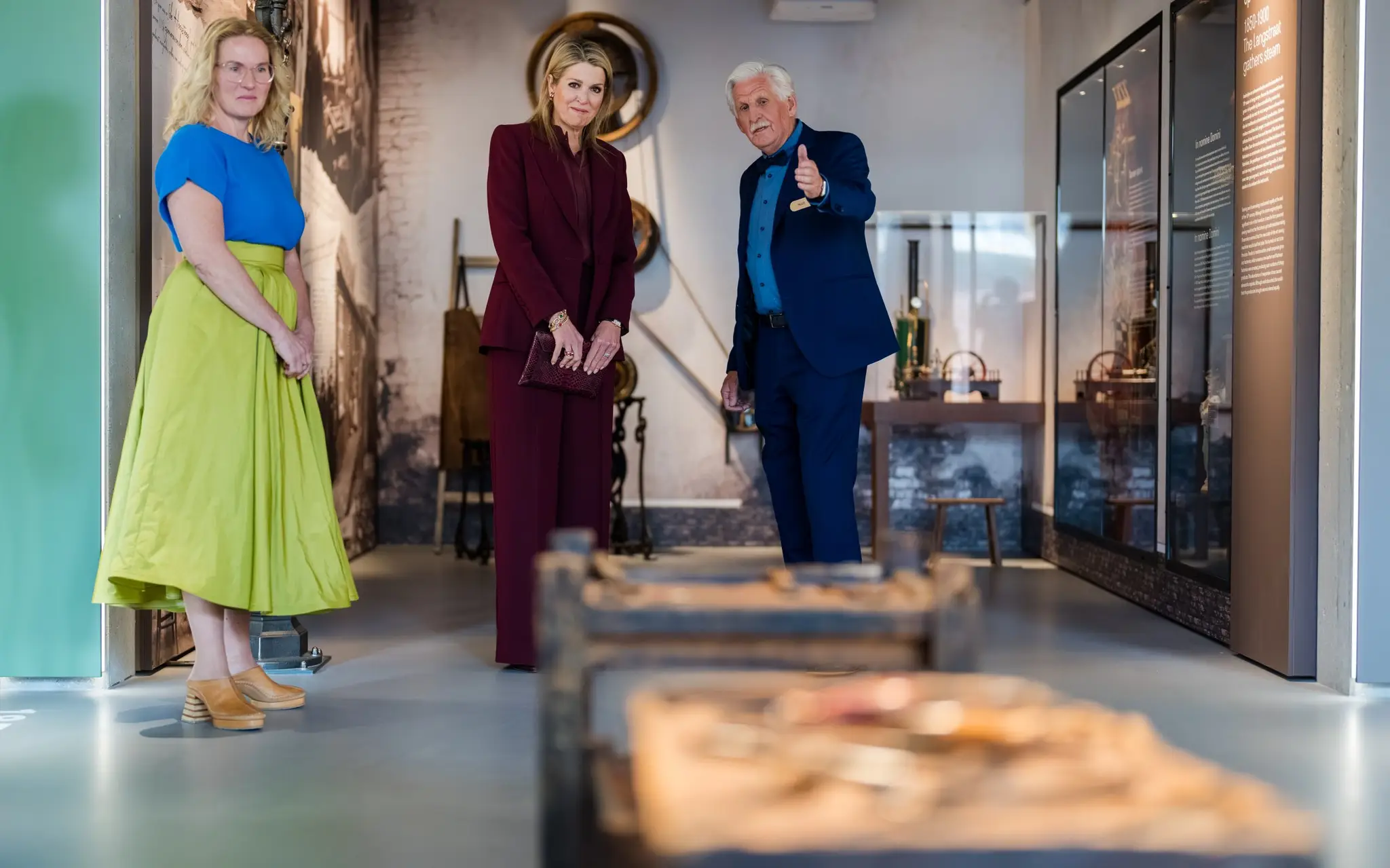 Queen Maxima's visit to the Schoenenkwartier in Waalwijk. Photo by Marco De Swart