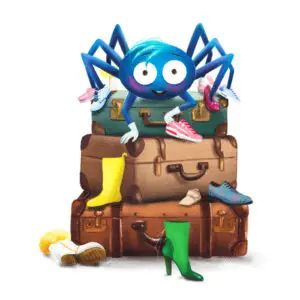 Okke the Spider Shoe Quarter